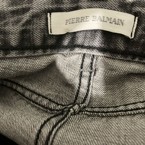 Balmain jeans like new, size 34 Italian 48, very slim fit