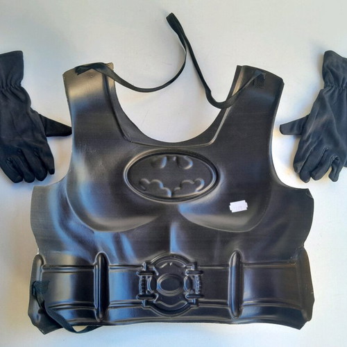 Batman 1989 carnival chest armor and gloves new