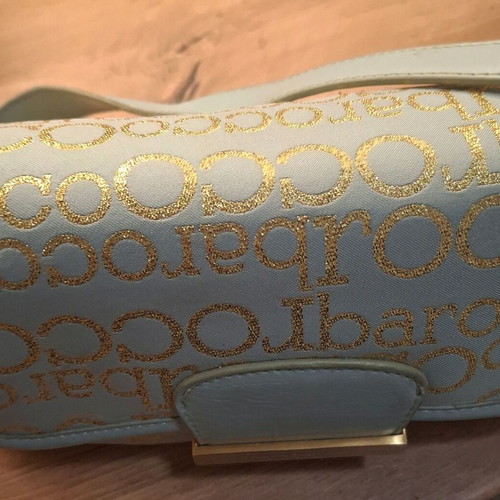 Rocco Barocco shoulder bag new, turquoise, small