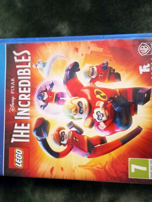Lego The Incredibles PlayStation 4 game like new, action adventure