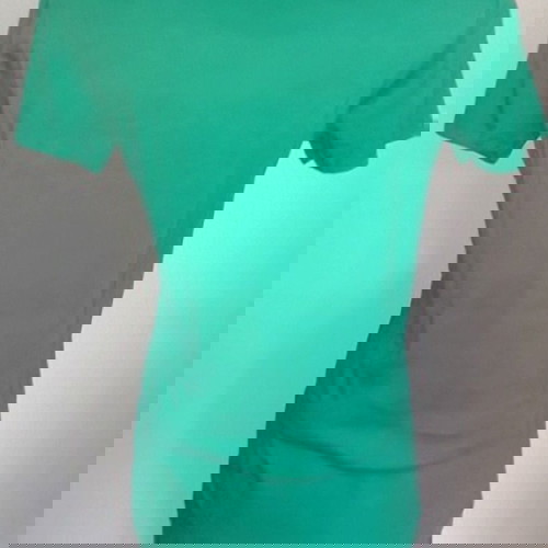 Πράσινη βαμβακερή μπλούζα Esprit με στάμπα σαν καινούργια