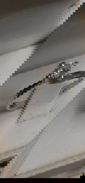 ΔΑΚΤΥΛΙΔΙ ΜΟΝΟΠΕΤΡΟ  0,40 ct Λευκόχρυσο