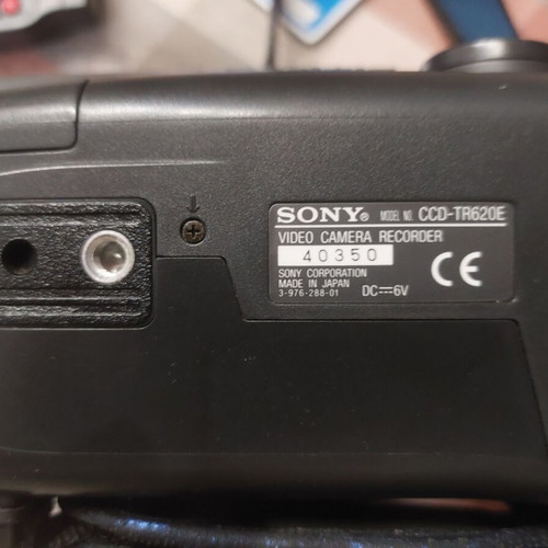 Sony CCD-TR620E analogue camcorder full set like new