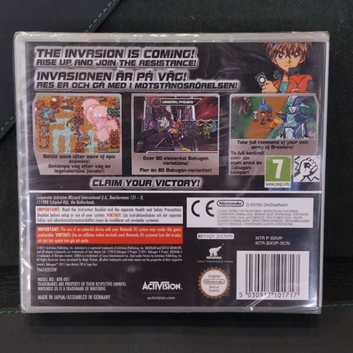Bakugan: Rise of the Resistance Nintendo DS sealed