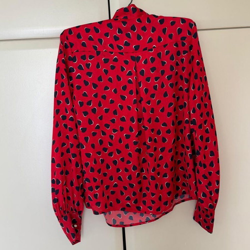 Longsleeve Blouse Women Twenty 29 new, red with black heart print