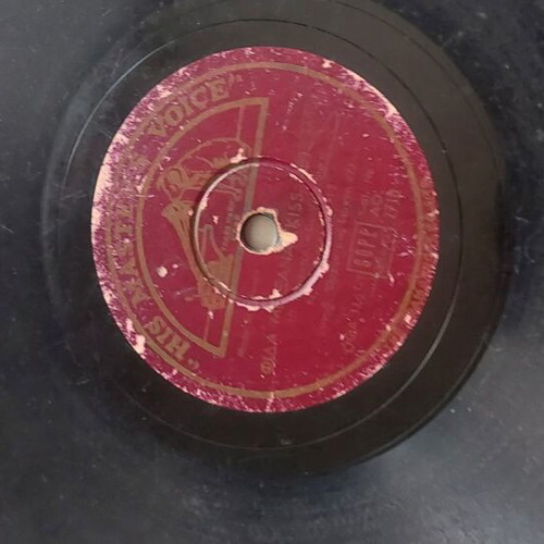 His Master's Voice 78 RPM Record by Tonis Maroudas used