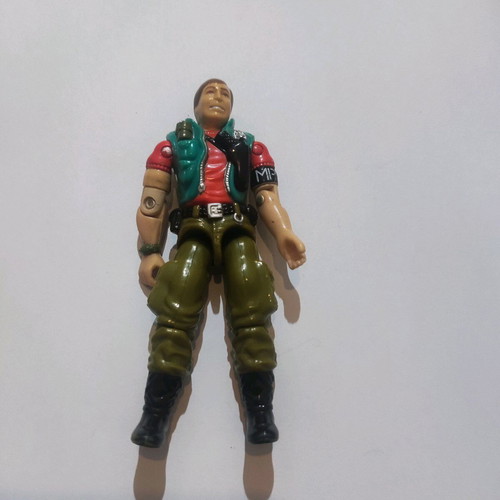 GI Joe Law vintage figure used, Hasbro 1987