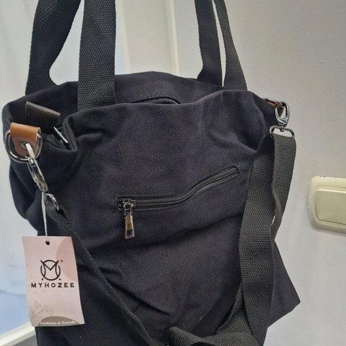 TAN.TOMI Shopper Bag black shoulder bag for women new
