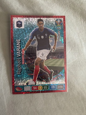 Rafael Varane Special Card Euro 2020 Panini XL Adrenaline New