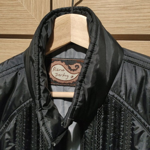 Rene Dehry black short jacket like new