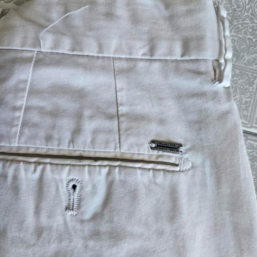 Massimo Dutti White Slim Fit Chino Pants used