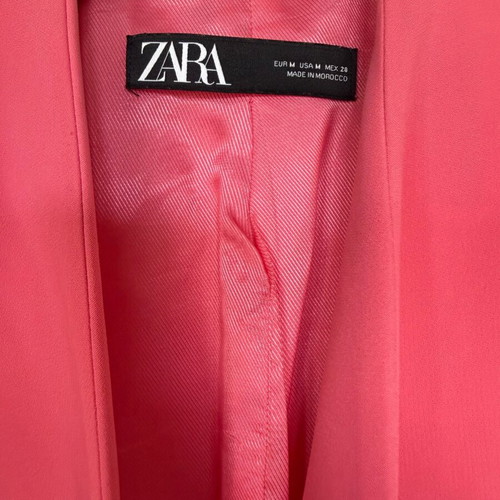 Zara women's pink jacket like new size M