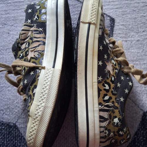 Converse One Star 37 leather athletic shoes used