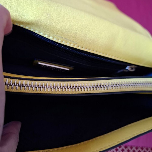 Versace Jeans shoulder bag like new, yellow