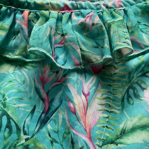 Set Iraida like new, top and elastic waist pants one size
