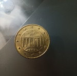 Germany 10 Cent Coin used, circulated
