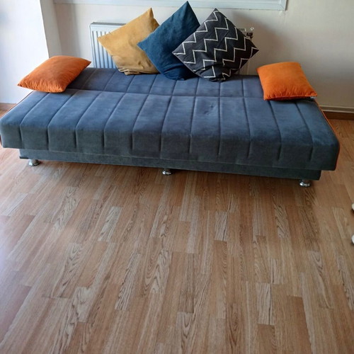 Student Furniture Set like new with sofa bed, metal bed, table and chairs