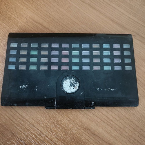 Eyeshadow palette used
