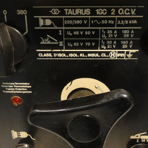 Deca Professional Taurus 180 2O.C.V. welding machine like new