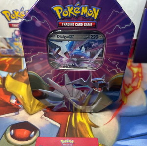 Pokemon tin Dialga ex factory sealed