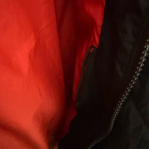 Jordan Puffer Jacket black/red like new, size S