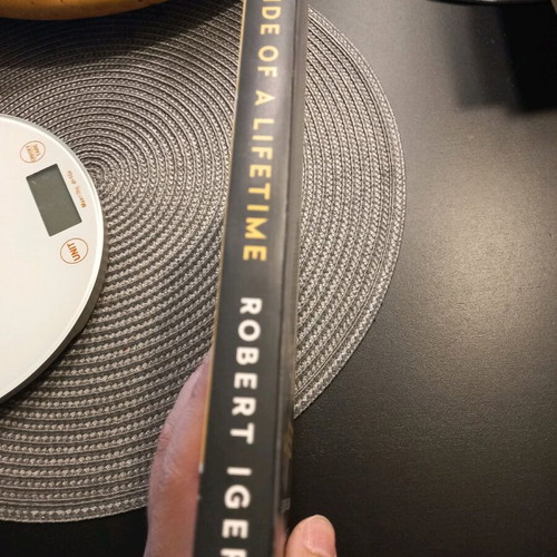 The Ride of a Lifetime book like new, English
