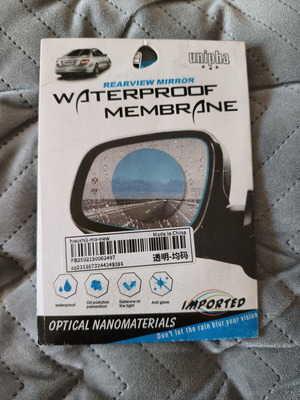 Car Mirror Waterproof Membrane New