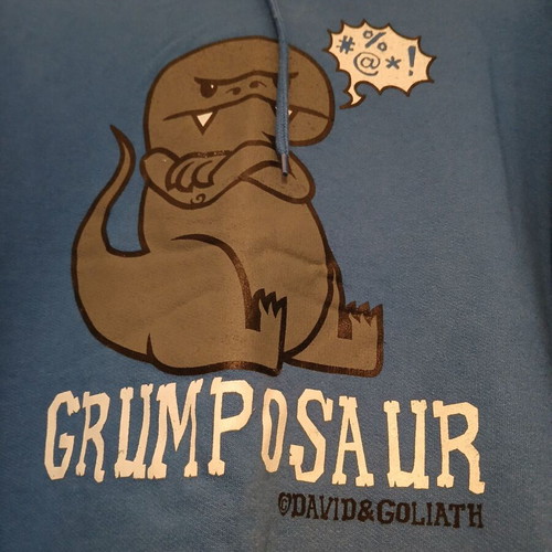 David & Goliath hoodie blue, size M, new