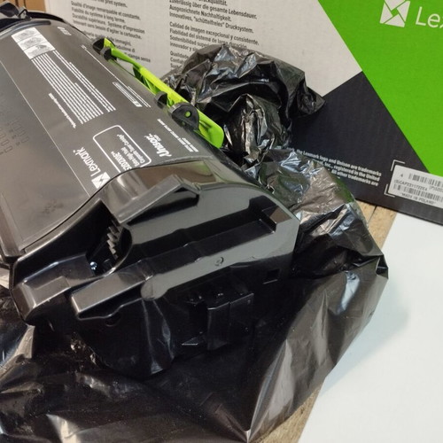 Toner Lexmark 52D2X0E μεταχειρισμένο, Extra High Yield, μαύρο, αχρησιμοποίητο