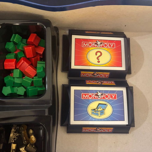 Monopoly Deluxe board game 1996 edition like new