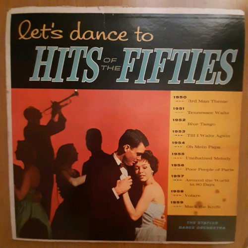 Let's Dance to Hits of the Fifties vinyl record used