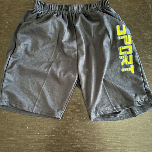Kids' shorts and t-shirt set new, grey and blue, size up to 16 years