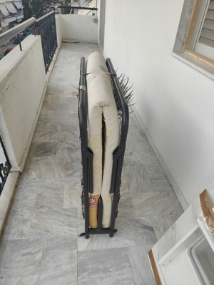 Rantso bed with mattress used