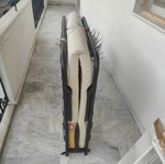 Rantso bed with mattress used