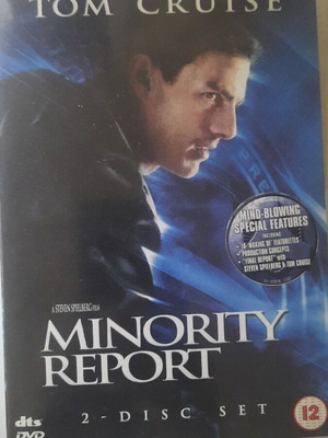 Minority Report 2 disc set DVD like new, science fiction