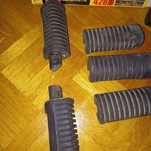 JT Sprocket Sets used, 2 sets with footrests, container, pump for Honda Innova
