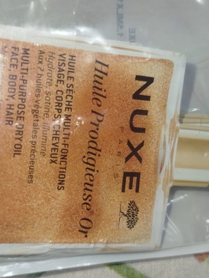 Nuxe Huile Prodigieuse Or- Ξηρό Λάδι Για Πρόσωπο-Σώμα-Μαλλιά 24ml