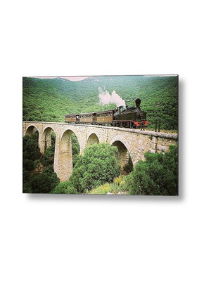 Thessalia Poster Magnesia Pelion The Train New 30x20 cm