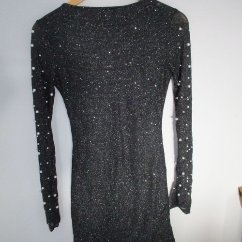 cute black dress for wedding Mac Duggal Embellished Crepe And Tulle Midi Dress