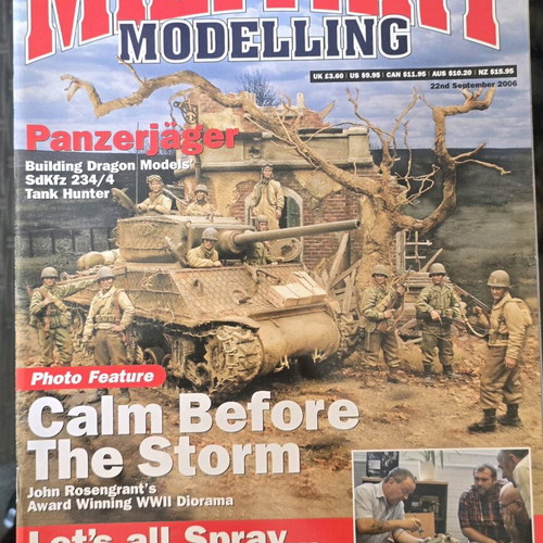 Military Modelling September 2006 magazine like new