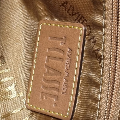 Alviero Martini 1a Classe handbag used, brown, handheld