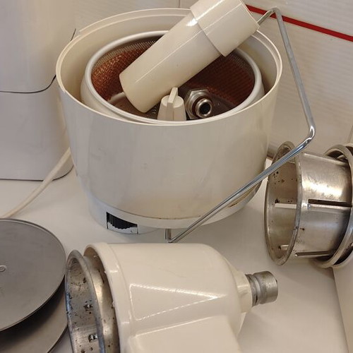 Vintage Kenwood mixer with accessories