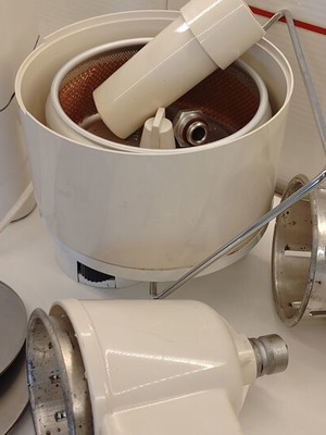 Vintage Kenwood mixer with accessories