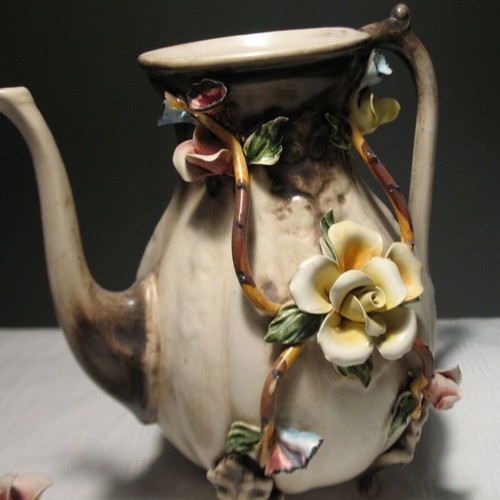 Vintage Italian Handmade Coffee Pot from the 80s like new