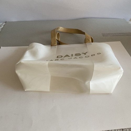 Marc Jacobs Daisy Tote Bag like new, white with gold details