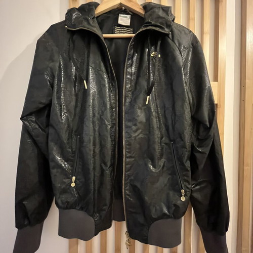Nike Air Limited Jacket with Snake Print and Gold Details size S