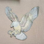 Back patch new, eagle flying to the right