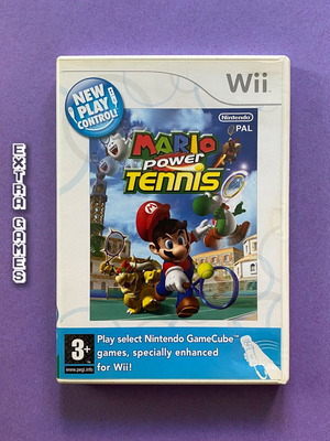 Nintendo Wii Mario Power Tennis игра μεταχειρισμένη, πλήρης με εγχειρίδιο