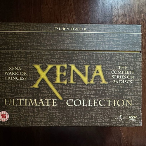 Xena: Warrior Princess DVD like new, complete series on 36 discs