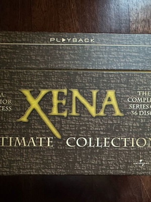 Xena: Warrior Princess DVD like new, complete series on 36 discs